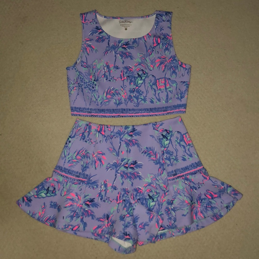 Lilly Neri Set in Lilac Verbena Fruity Monkey